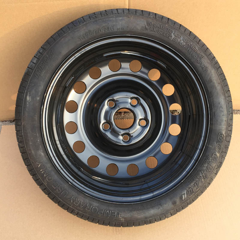 Roewe Ei6 bánh xe dự phòng đặc biệt trung tâm vòng thép kích thước nhỏ 16 inch bánh xe kích thước đầy đủ Roewe i6 vòng sắt - Rim vành ô tô