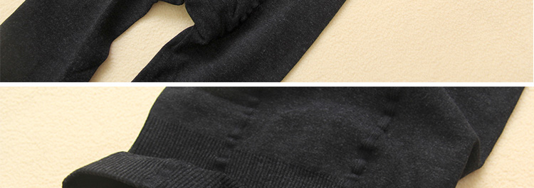 Mùa xuân và mùa thu vớ vớ cashmere cotton legging đen xám bước chân đầy màu sắc cotton đáy vớ cotton dày quần dài quần tất nữ Hàn Quốc
