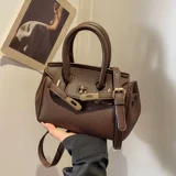 Ретро портативная небольшая платиновая сумка через плечо, изысканный стиль