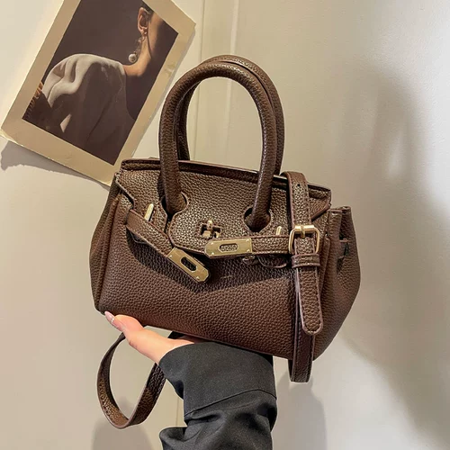 Ретро портативная небольшая платиновая сумка через плечо, изысканный стиль