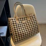 Вместительный и большой шоппер, сумка через плечо, универсальная сумка на одно плечо