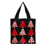 Трикотажная сумка через плечо, вместительная и большая сумка на одно плечо, городской стиль