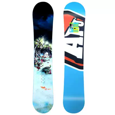 APO snowboard veneer all-around board men and women adult novice ski equipment flat flower beginner