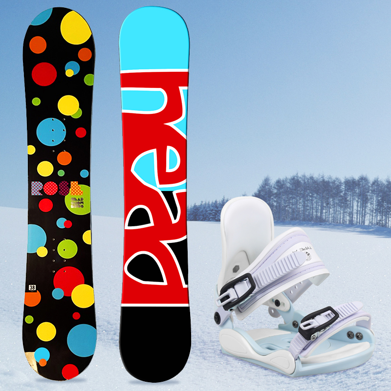 HEAD Snowboard Fixer Set Women's Almighty Board Flat Flower Board All Terrain 138