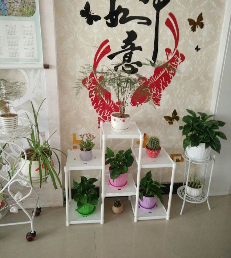 Kệ hoa nhiều tầng trong nhà đặc biệt cung cấp không gian phòng khách kệ hoa hồng treo hoa lan đứng ban công - Kệ kệ treo tường trang trí