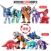 Đồ chơi biến dạng Jinjiang King Kong Tyrannosaurus Khủng long Xe Robot Shura King Guardian Mô hình cậu bé - Gundam / Mech Model / Robot / Transformers