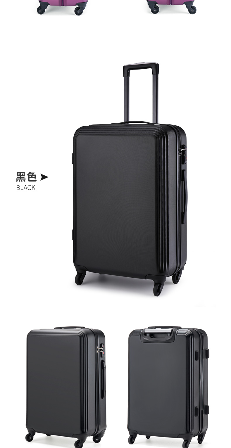 Swiss Swiss dao xe đẩy trường hợp phổ quát bánh xe dây kéo hành lý túi xách 20 inch lên máy bay hành lý xách tay mật khẩu hộp - Va li vali nhôm