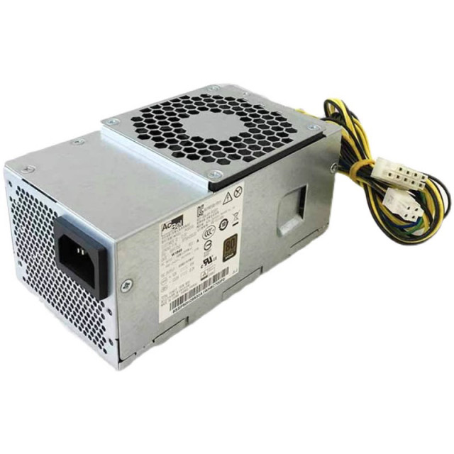 Lenovo desktop host computer Qitian motherboard M415-N000 IB250MH disassembly 10-pin + 4-pin TFX power supply