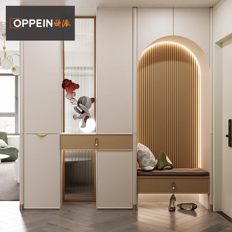 O Pie Footwear Cabinet Home Doorway Xuan Guan Cabinet Integrated Balcony Living Room Aisle Containing Lockers Multilayer Combinations Custom-made-Taobao