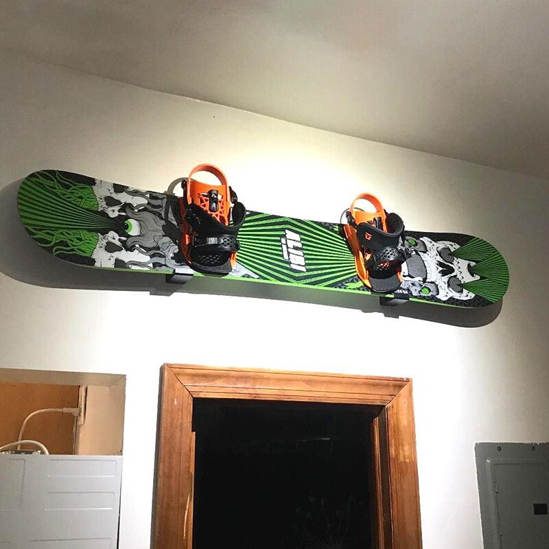 滑雪单双板壁挂存放架 | 储存不伤板刃，室内装饰新风尚 🏔️🎿-单板滑雪板-淘宝好物网