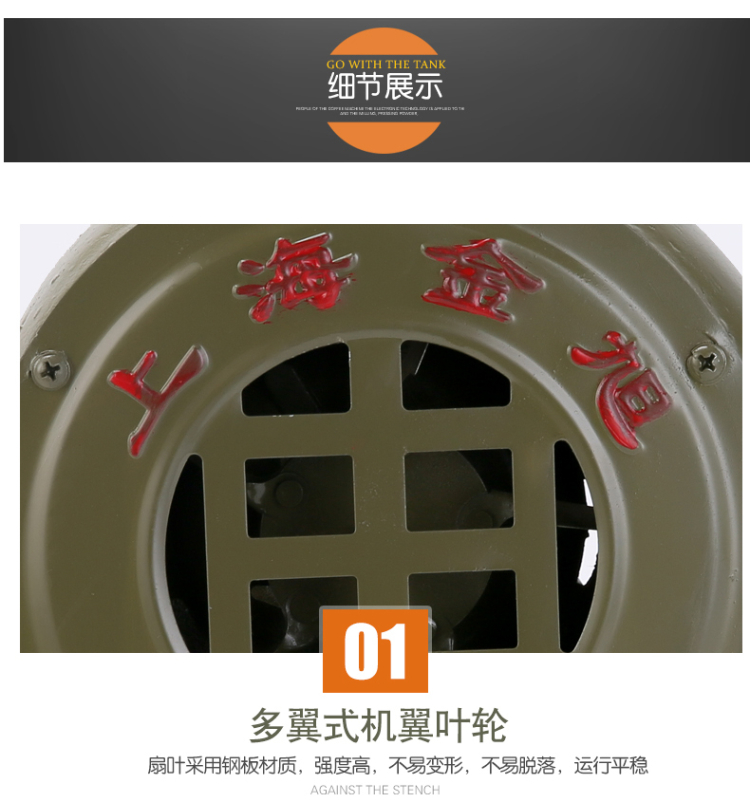 Gang gang gang gang / quạt ly tâm quạt bếp BBQ 220 V AC điều chỉnh tốc độ quạt gió - Bếp lò / bộ đồ ăn / đồ nướng dã ngoại bếp ga mini