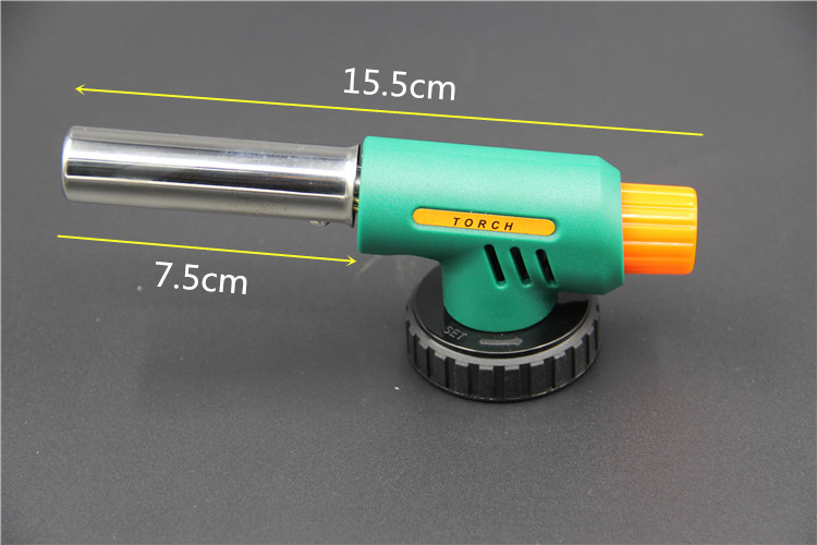 Súng phun cát di động blowtorch súng ngoài trời nướng lửa ngọn đuốc lửa nhiệt độ cao nhẹ hơn hàn mỏ hàn 7612 # - Bật lửa hộp quẹt bic