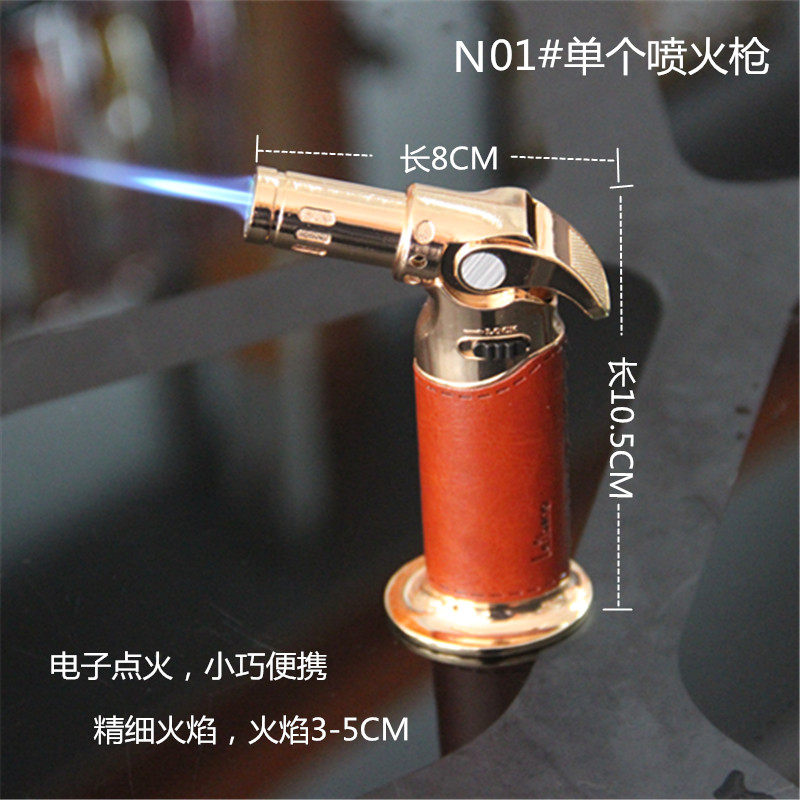 Direct punching welding torch small welding torch metal portable lighter cigarette incense cigar moxibustion igniter spray gun