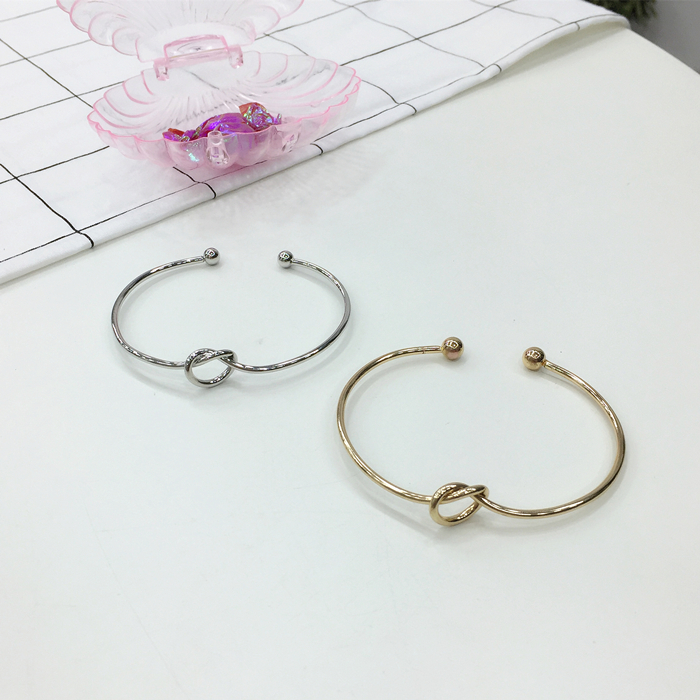 Hàn Quốc chic gió đơn giản tình yêu hoang dã nút thắt nút nữ mở trang sức sinh viên cặp vợ chồng nhỏ tươi vòng tay vòng ngọc bích