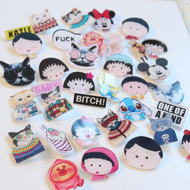 Broche Lovers en plexiglas - Ref 1185643 Image 35