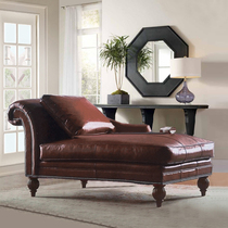 American leather art imperial concubine sofa recliner small apartment living room corner single recliner villa bedroom beauty couch lazy person