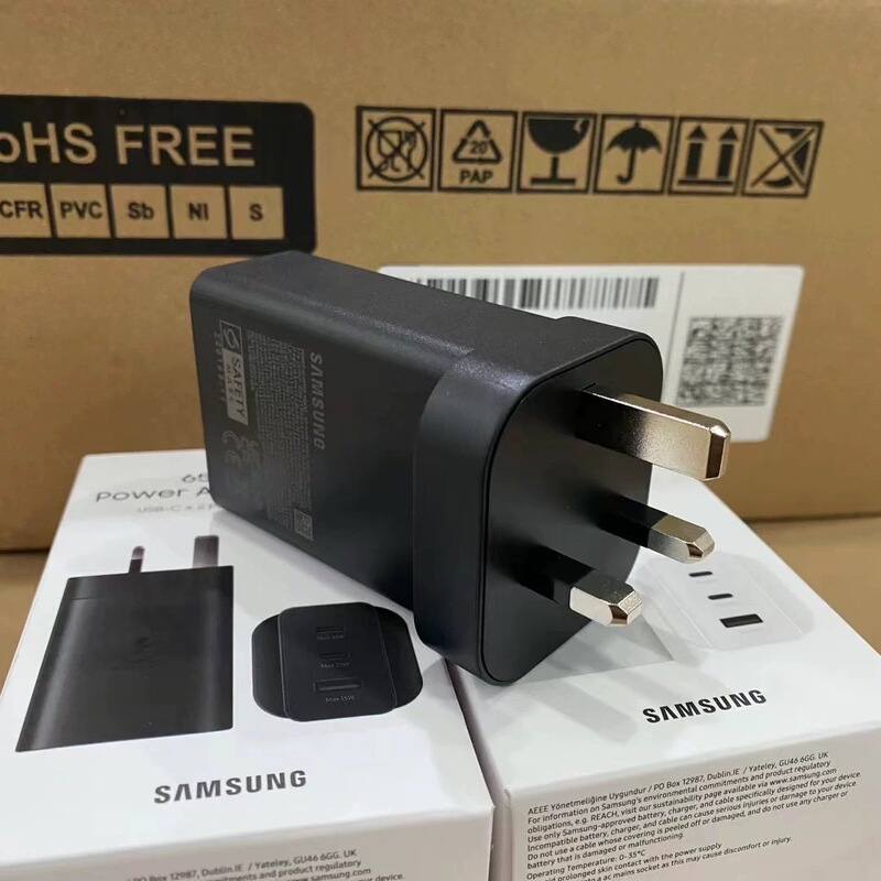 Suitable for Samsung Ep-T6010/60W Ep-T6530/65W Charger Original Data Cable S22+ S23 S24 S25 S26 Ultra Zflip6 Fold7