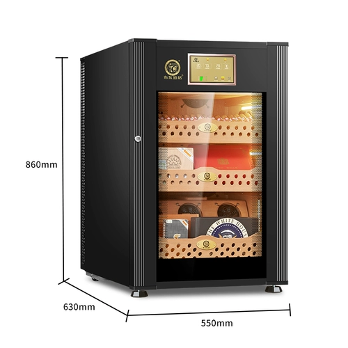 布尔道格 Сигарный шкаф Постоянная температура и увлажнение маленького немецкого импортного красного вина Кедрового дерева VC118 VC118