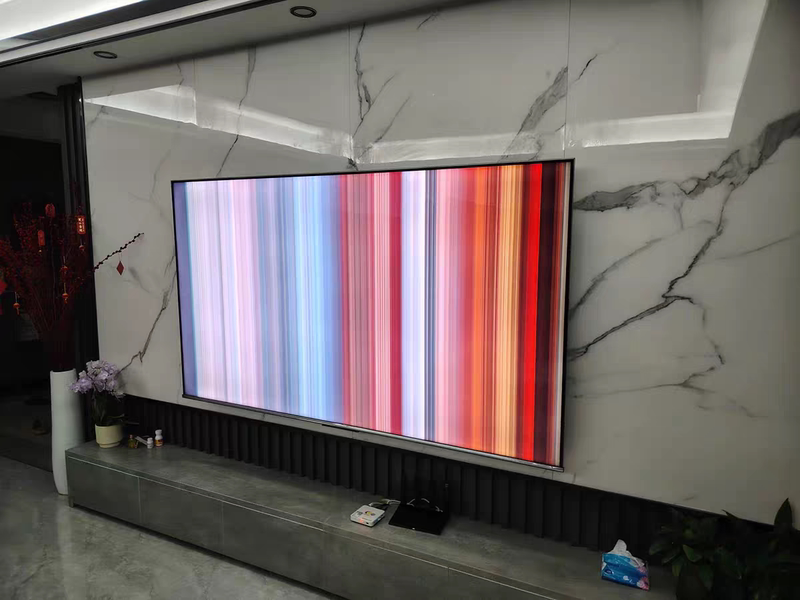 85E7G 85V1F-S Hisense Tv with Flower Screen, Black Screen, Gray Screen, Horizontal Lines, Flickering, Online Guidance for Repair 85E7G 85V1F-S Hisense Tv with Flower Screen, Black Screen, Gray Screen, Horizontal Lines, Flickering, Online Guidance for Repair