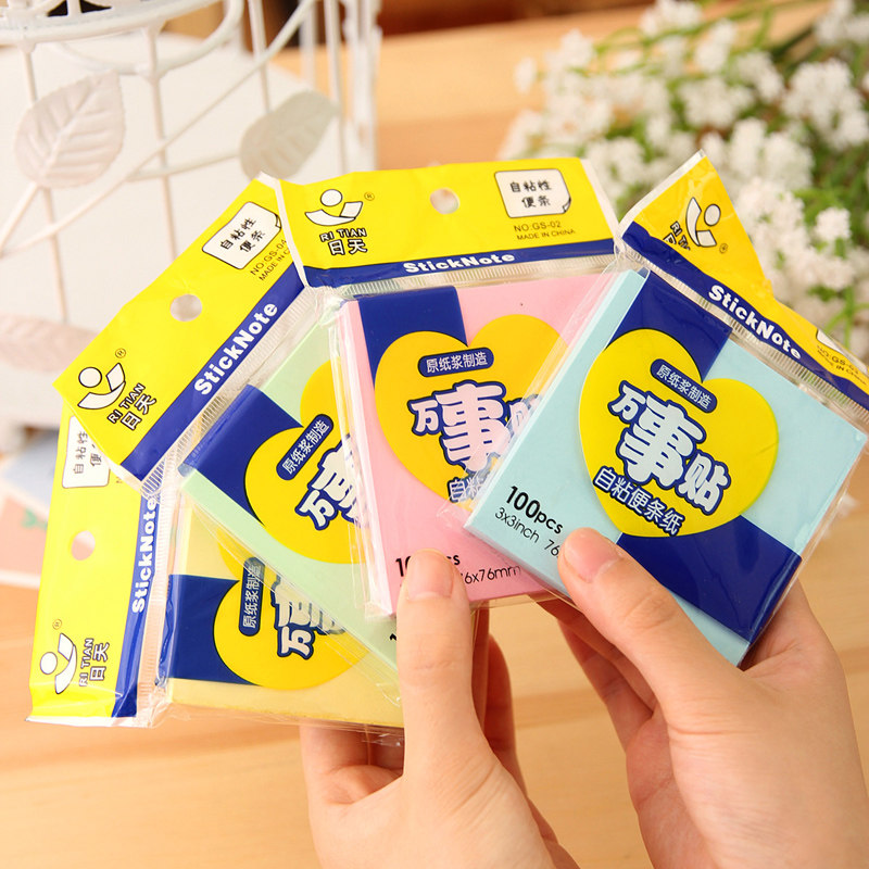 6 Pepsi stickers post-it notes creative N times stickers post-it notes this square note paper notice stickers 100 pages