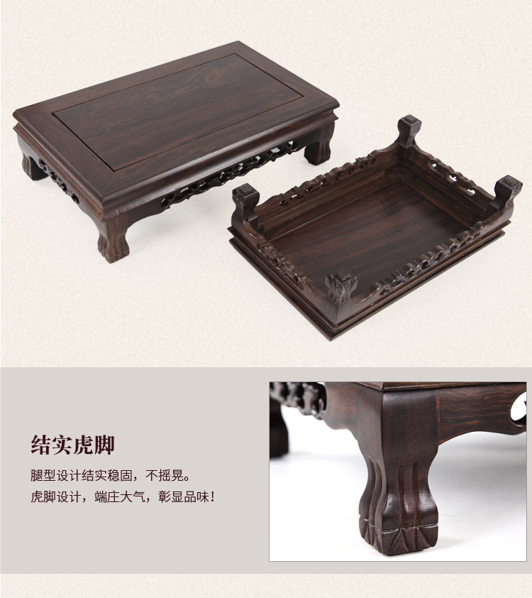 đồ nội thất bằng gỗ gụ wenge gỗ bàn cà phê nhỏ bảng vuông Bốn vuông Trung Quốc kang bảng vài cửa sổ và bảng tatami Cà phê - Bàn trà bàn sofa tròn