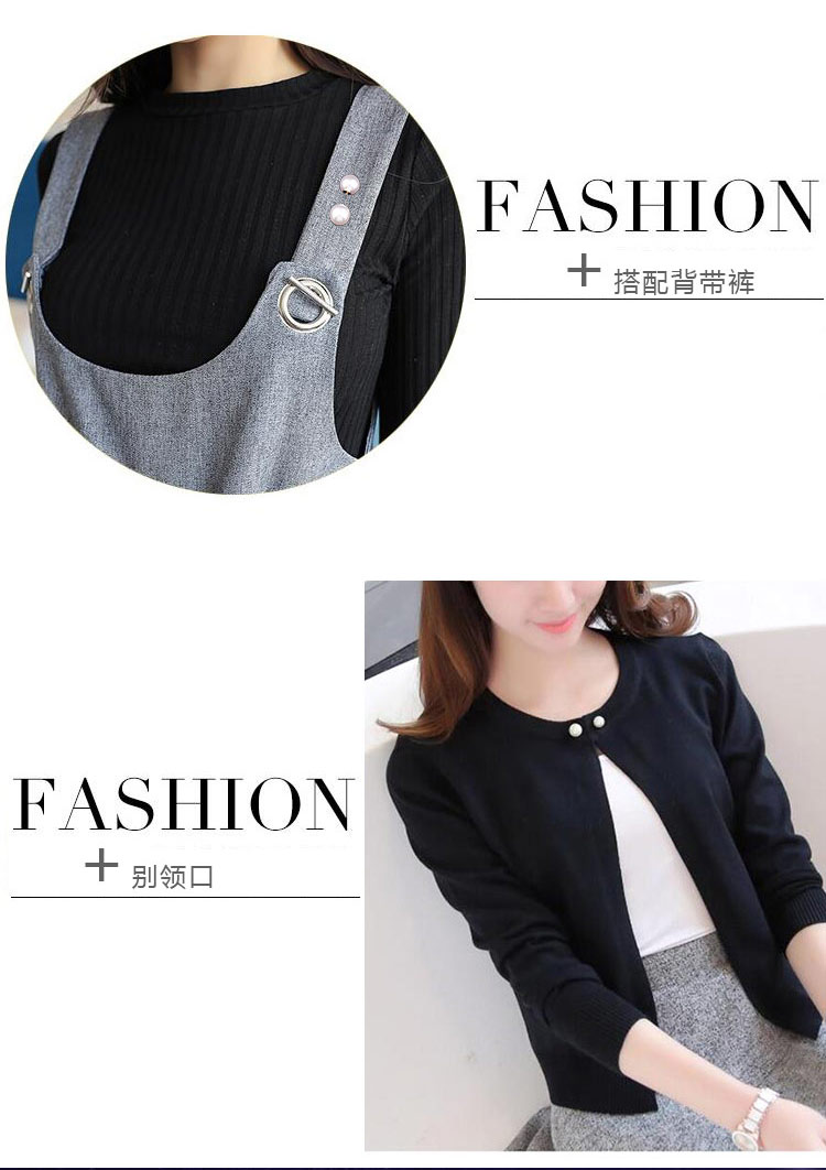 Thời trang Hàn Quốc ngọc trai pin châu Âu và Hoa Kỳ mới đơn giản chống ánh sáng trâm cài nhỏ pin cố định khóa phụ kiện nữ - Trâm cài ghim cài áo vest nữ