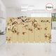 Trung Quốc phong cách vách ngăn đơn giản phòng khách hiện đại phòng ngủ căn hộ nhỏ gấp di động vải đơn giản màn hình gấp gỗ - Màn hình / Cửa sổ vách ngăn gỗ đẹp Màn hình / Cửa sổ