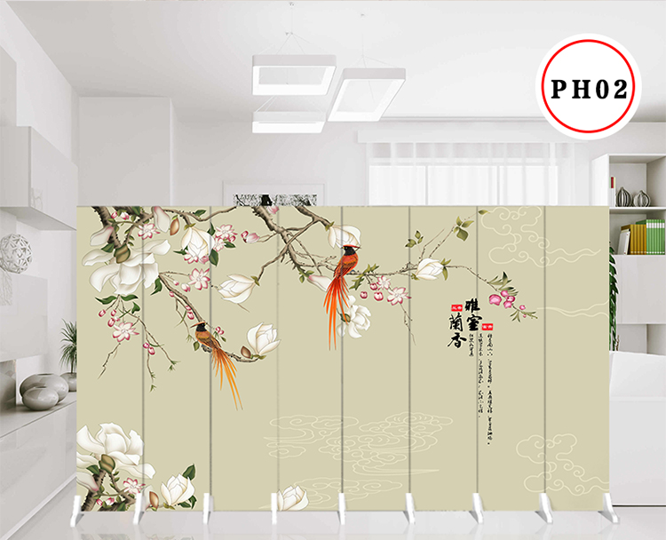 Trung Quốc phong cách vách ngăn đơn giản phòng khách hiện đại phòng ngủ căn hộ nhỏ gấp di động vải đơn giản màn hình gấp gỗ - Màn hình / Cửa sổ vách ngăn trang trí