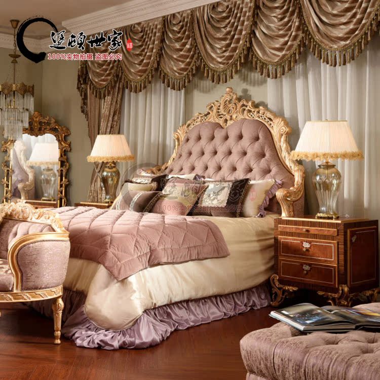 Eurobed Double Bed Master Bedroom Modern Minimalist Economy Type Princess Bed 1 8 m Solid Wood Bed 1 5 m Wedding bed furniture