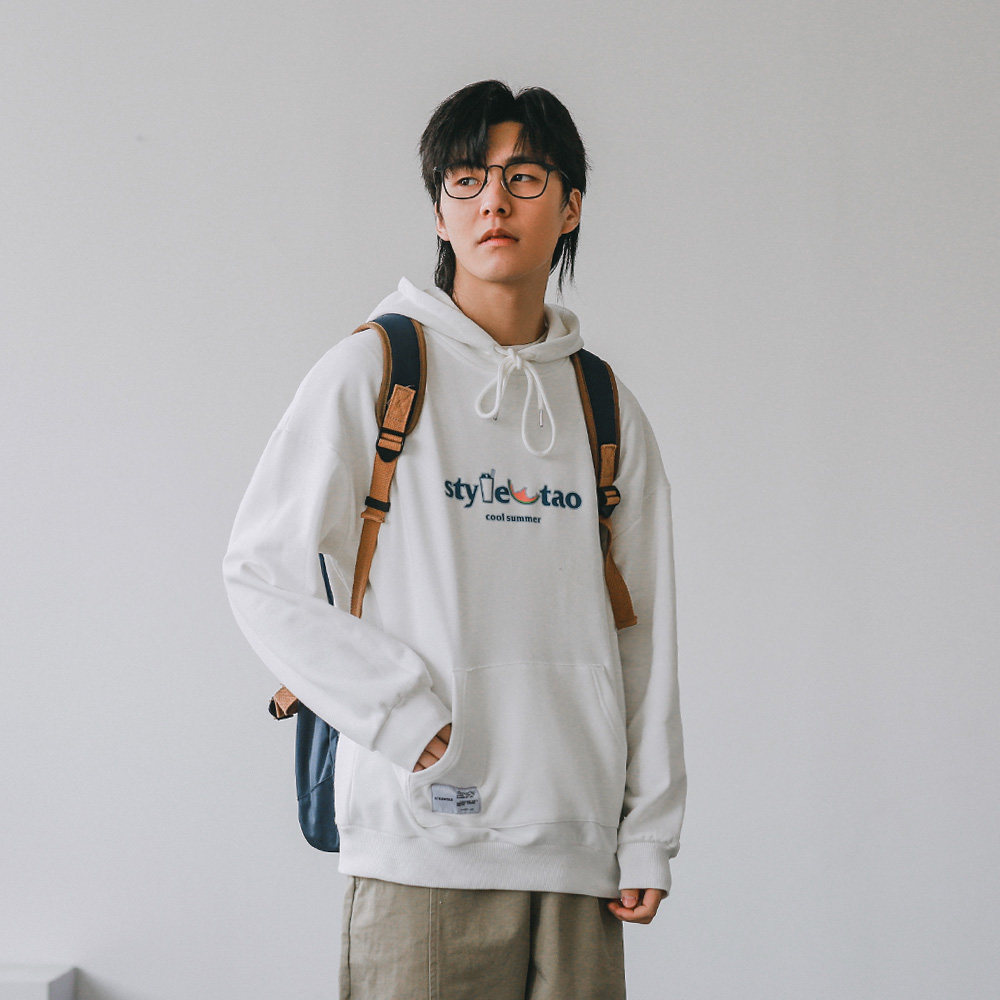 Hey Ma seven for original day series with hat letter printed thick cotton T male tide spring autumn clothing sport long sleeve blouse jacket