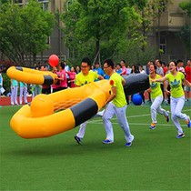 Fun Sports Inflatable ten nine stable tennis racket children outdoor parent-child expansion body intelligent game equipment props