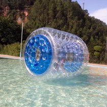 Thickened inflatable PVC transparent water roller ball walking ball outdoor land childrens entertainment equipment adult toys