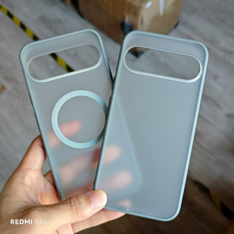 Pixel 10 Pro XL Transparent Magnetic Phone Case Suitable for Google 10 Pro, Skin-Feel Protective Case, Fingerprint-Resistant, Anti-Drop, Pixel 10 Matte Finish Phone Case, Feels Great in Hand