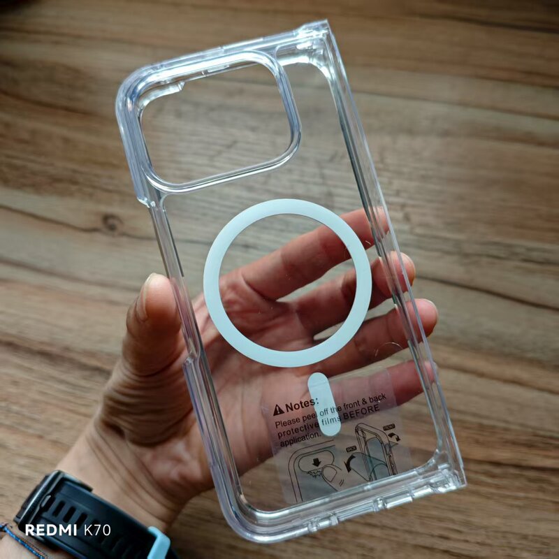 Google Pixel 10 Pro Fold Magnetic Wireless Charging Phone Case Is Suitable for Google Pixel 10 Pro Fold Skin-Like Translucent Magnetic Phone Case