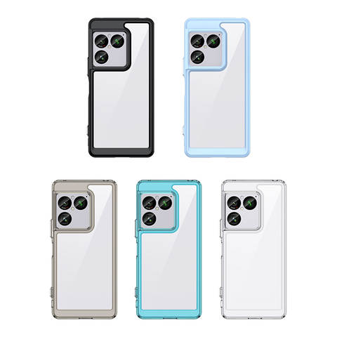 Transparent Frames Minimalist Air cushion Sony Xperia Phone Case
