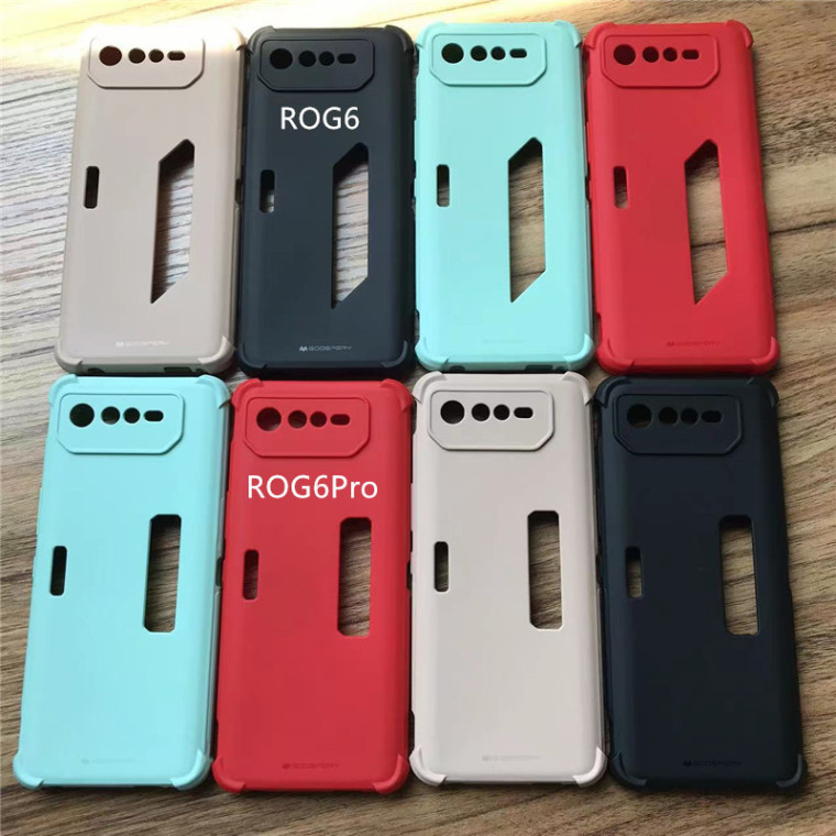 Soft Matte Silicone TPU Rog Phone 6, Rog Phone 6 Pro Phone Case