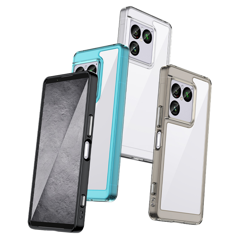 Transparent Frames Minimalist Air cushion Sony Xperia Phone Case