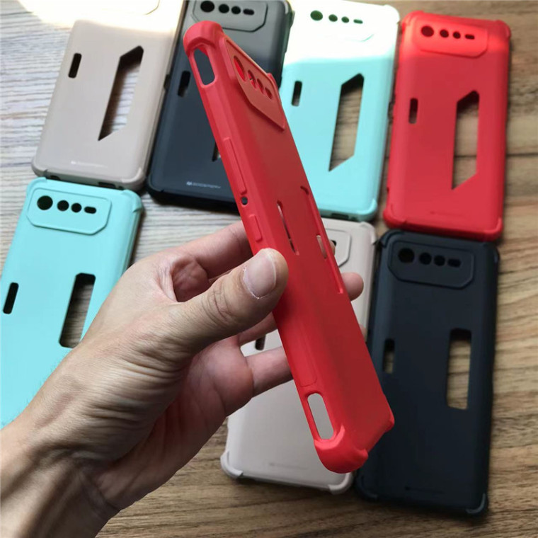 Soft Matte Silicone TPU Rog Phone 6, Rog Phone 6 Pro Phone Case