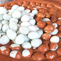 Guangshan Manjushri salted duck eggs Red mud marinated raw salted eggs Fresh raw duck eggs baked egg yolk crisp 30 pieces