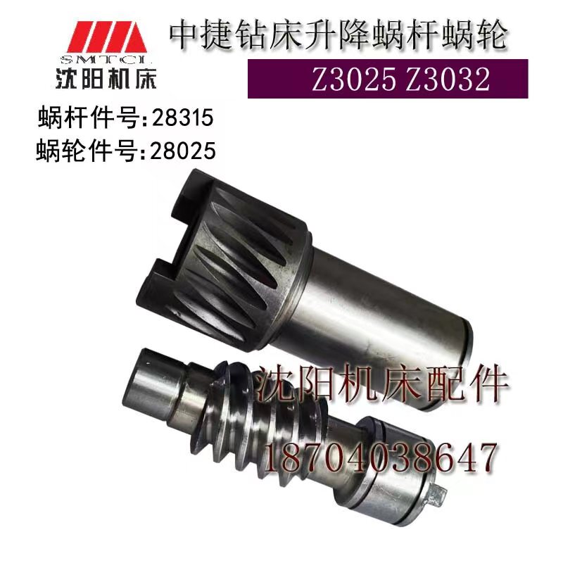 Shenyang Zhongjie Light-Duty Drilling Machine Z3025X10 Z3032X10 Z3040*13 Lifting Worm Gear Worm Wheel