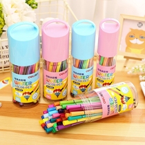 Delei watercolor pen student stationery painting art graffiti pen color pen junior students draw with drawing pen