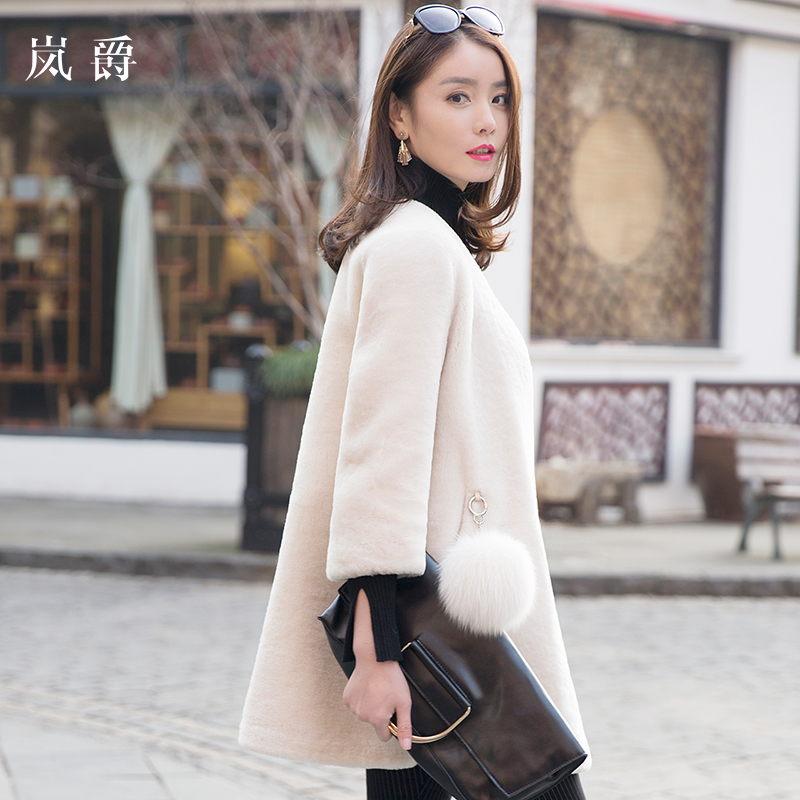 Manteau de fourrure femme LEAG   - Ref 3173435 Image 1