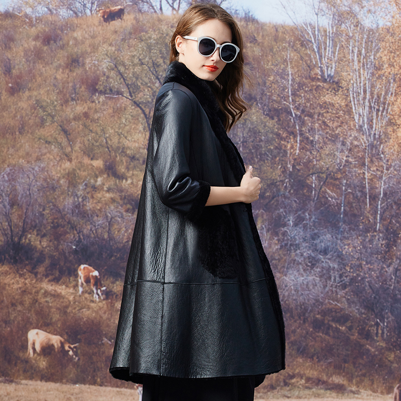 Manteau de fourrure femme LEAG   - Ref 3173527 Image 1