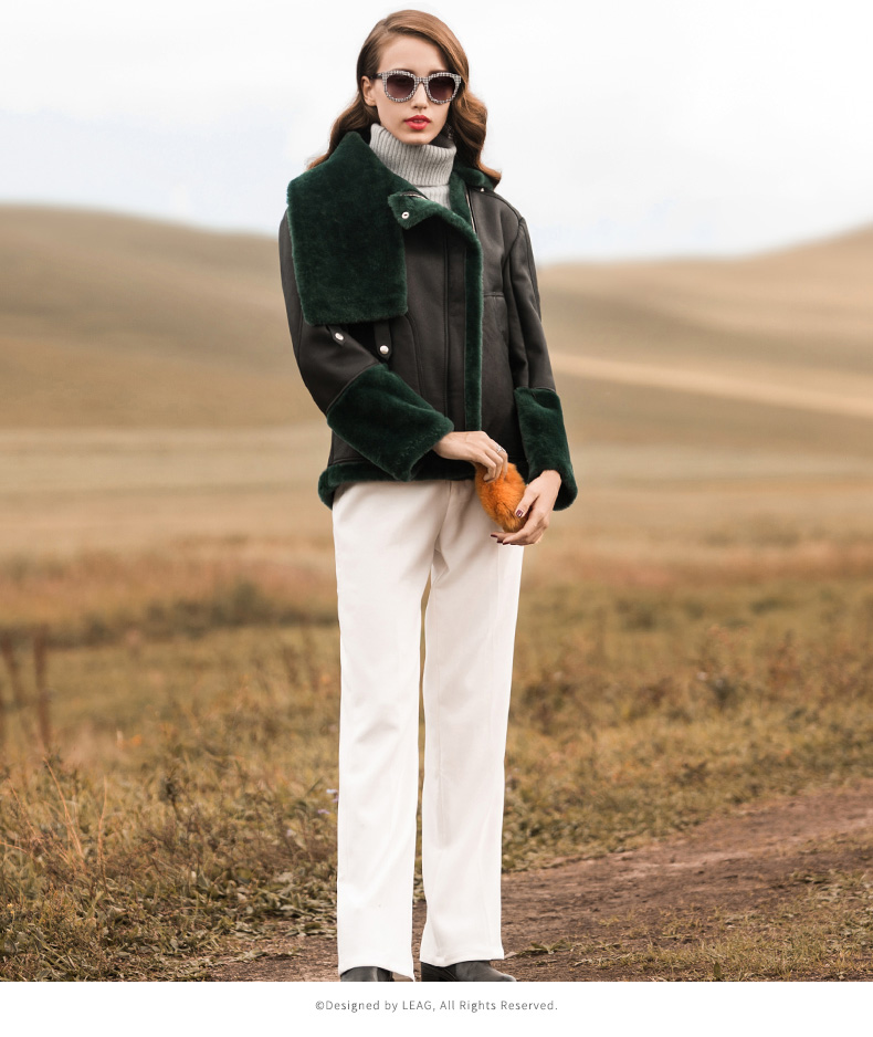 Manteau de fourrure femme LEAG   - Ref 3173938 Image 26