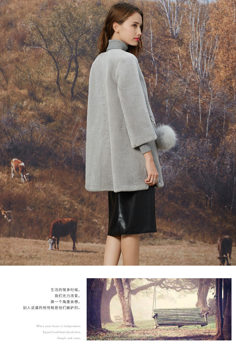 Manteau de fourrure femme LEAG   - Ref 3173435 Image 36