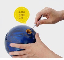 Jiaxin South Korea imported Biz bowling special ball repair tool knife to remove residue in the ball hole finger hole stickers