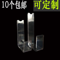 Factory direct acrylic 7 word rack shoe holder high heel thickened shoe rack Shoe store display rack Shoe props products