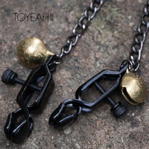 Sweet night bell breast clip sm maid clitoral clip alternative toys sex toys adult nipple training tools