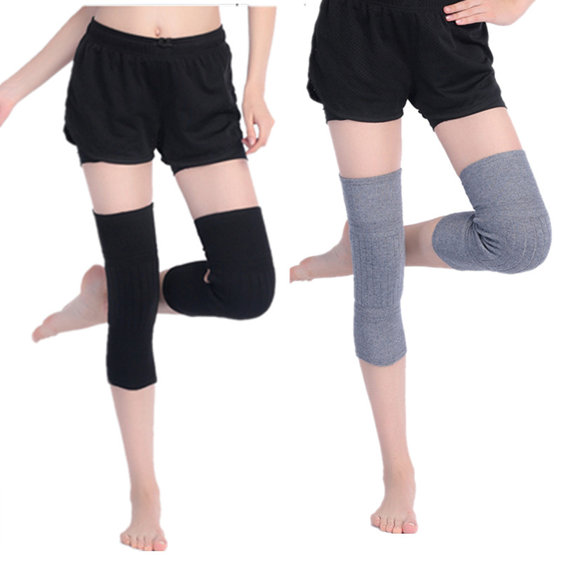 Wool kneecap warm and old chill legs male and female cashmere double layer thickened autumn and winter care kneecap cover warm and cold-proof old guard legs