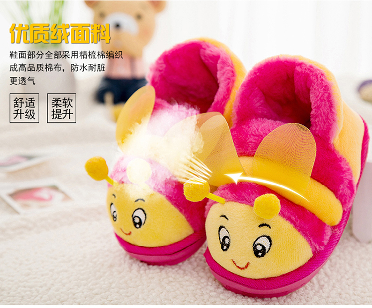 Chaussons enfants en suède - semelle caoutchouc antidérapant - Ref 1032115 Image 19